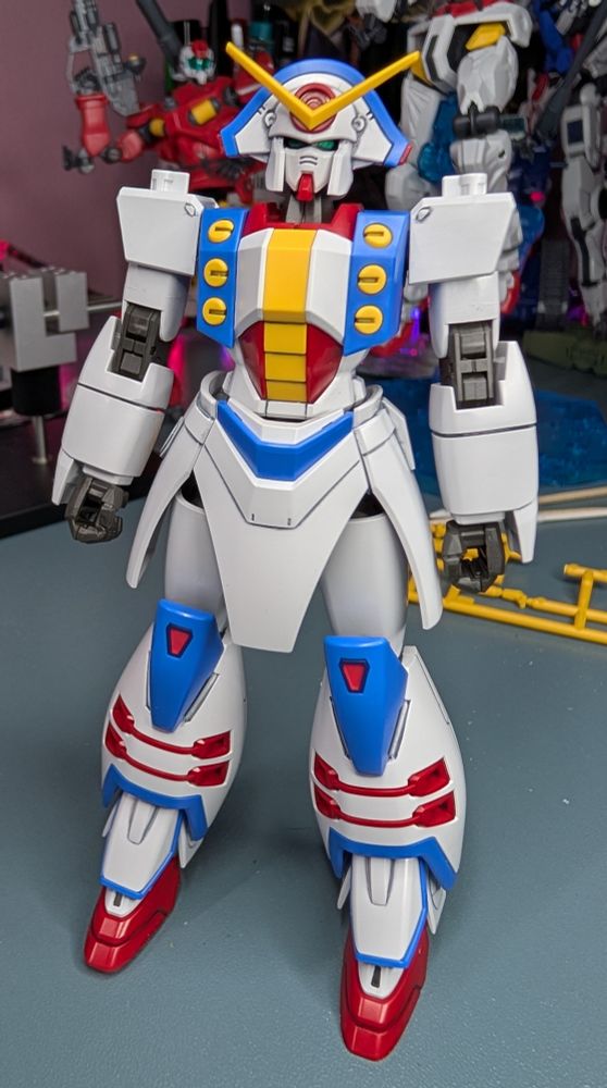 HG Gundam Rose just kinda vibing 