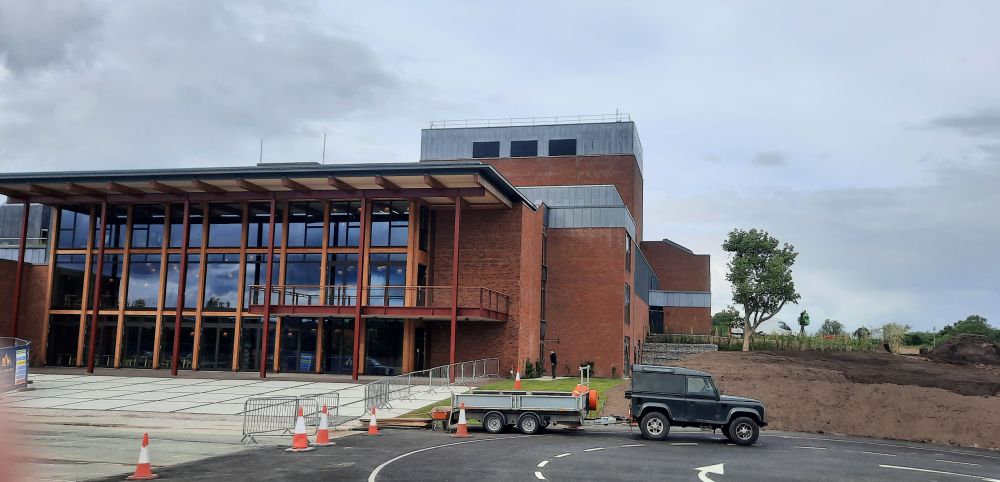 Theatr Clwyd taking shape 