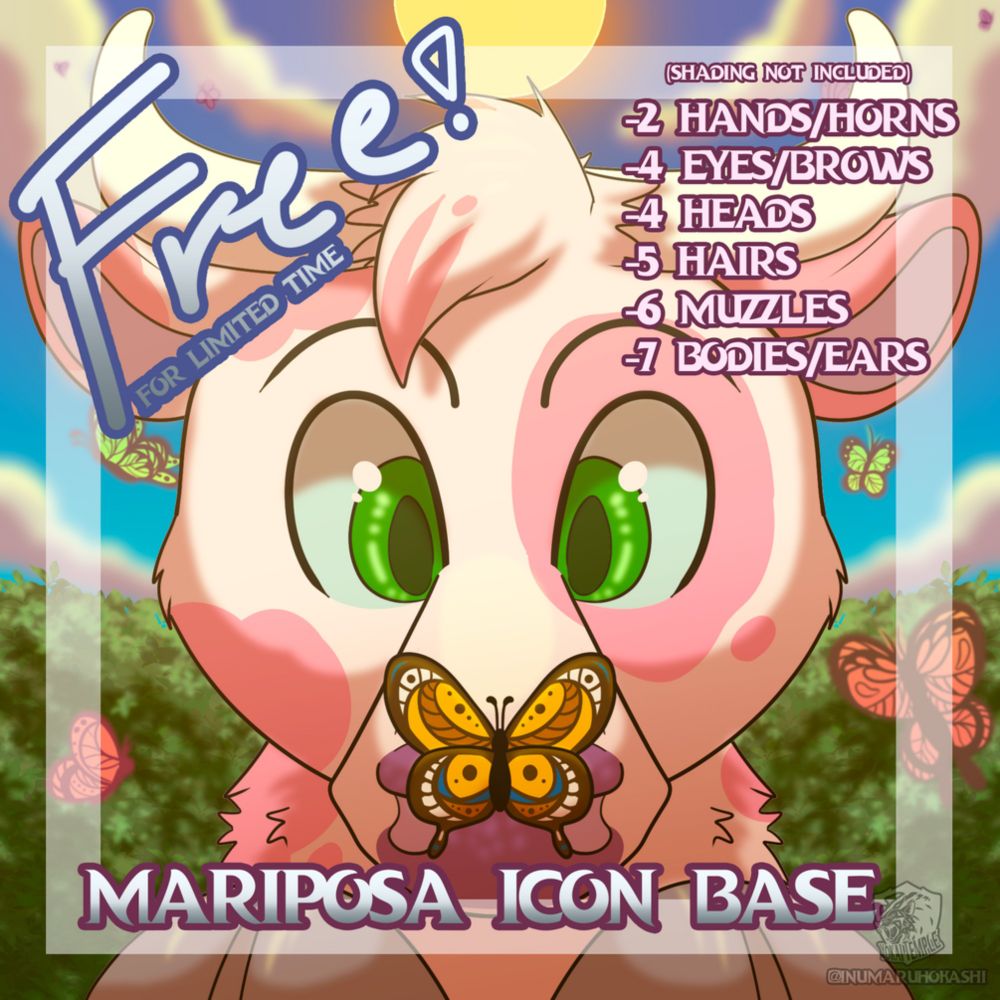 Mariposa Icon Base - FREE FOR LIMITED TIME