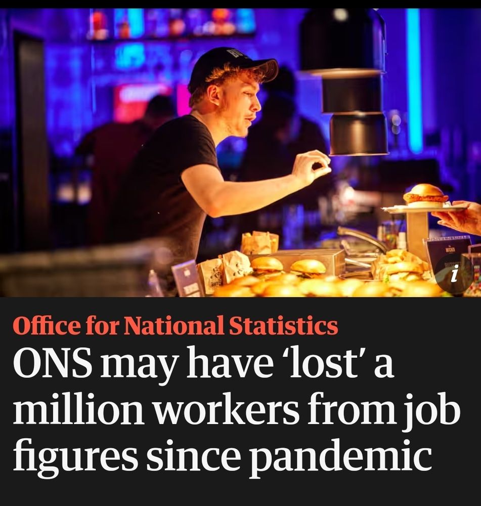 ONS may have ‘lost’ a million workers from job figures since pandemic