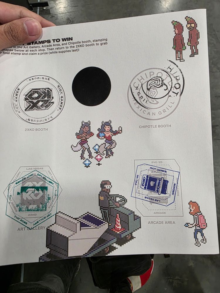 2XKO stamp rally completed 