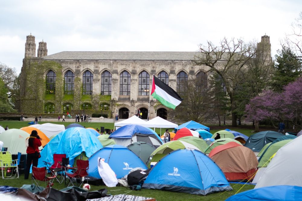 BREAKING: Administrators, student demonstrators reach agreement to end encampment on Deering Meadow