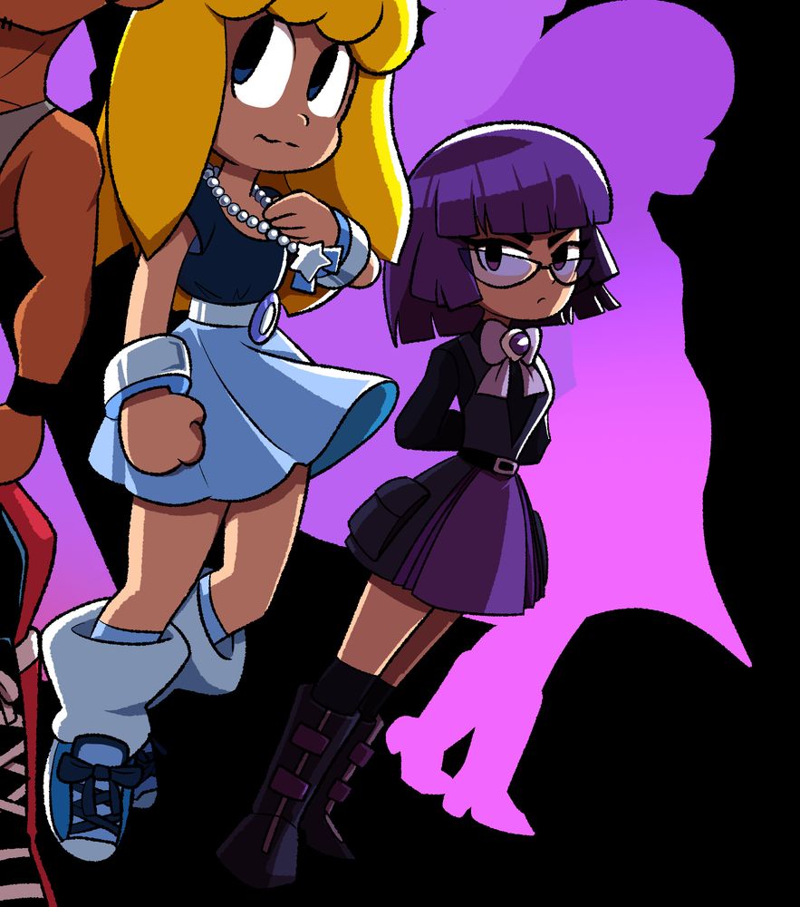 V3. A much darker palette for her, closer to the final colors.