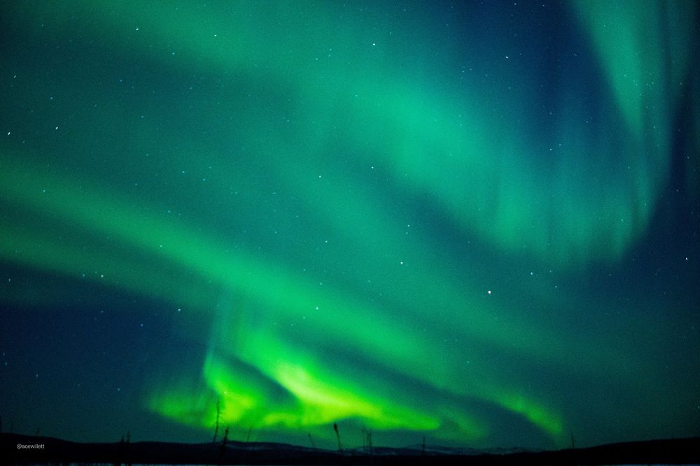 Northern lights from Fairbanks, AK