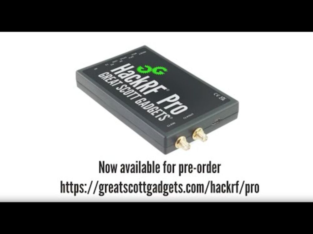 First Look at HackRF Pro