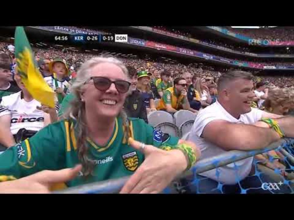 LAST 10 MINUTES OF KERRY V DONEGAL 2025 ALL IRELAND FOOTBALL FINAL GAA