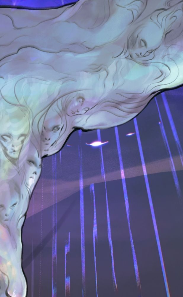 Crop of a recent destiny 2 fanart of the witness