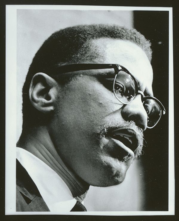 Malcolm X portrait