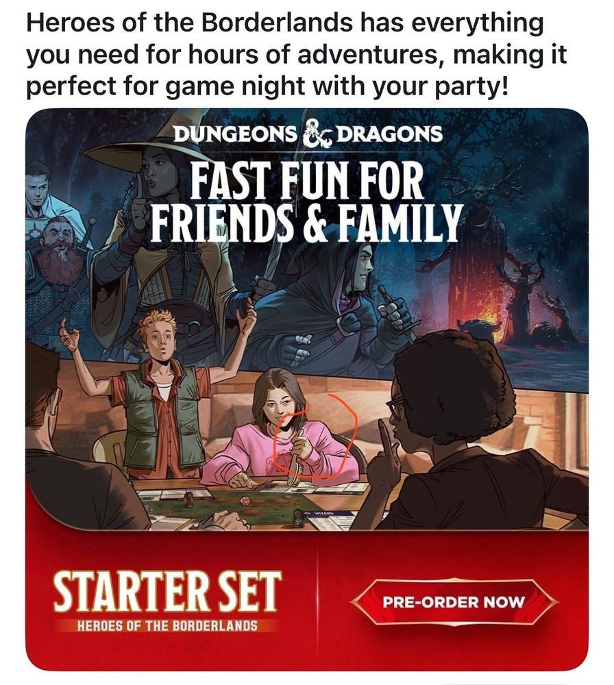 A promo picture from the new DnD starter that looks a little fishy 