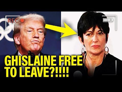 🚨Ghislaine given FREE PASS to LEAVE PRISON by Trump!!