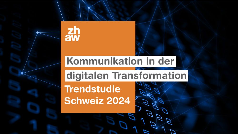 Kommunikation in der digitalen Transformation: Trendstudie 2024 mit Agenda zur KI für die Schweiz - mcschindler.com