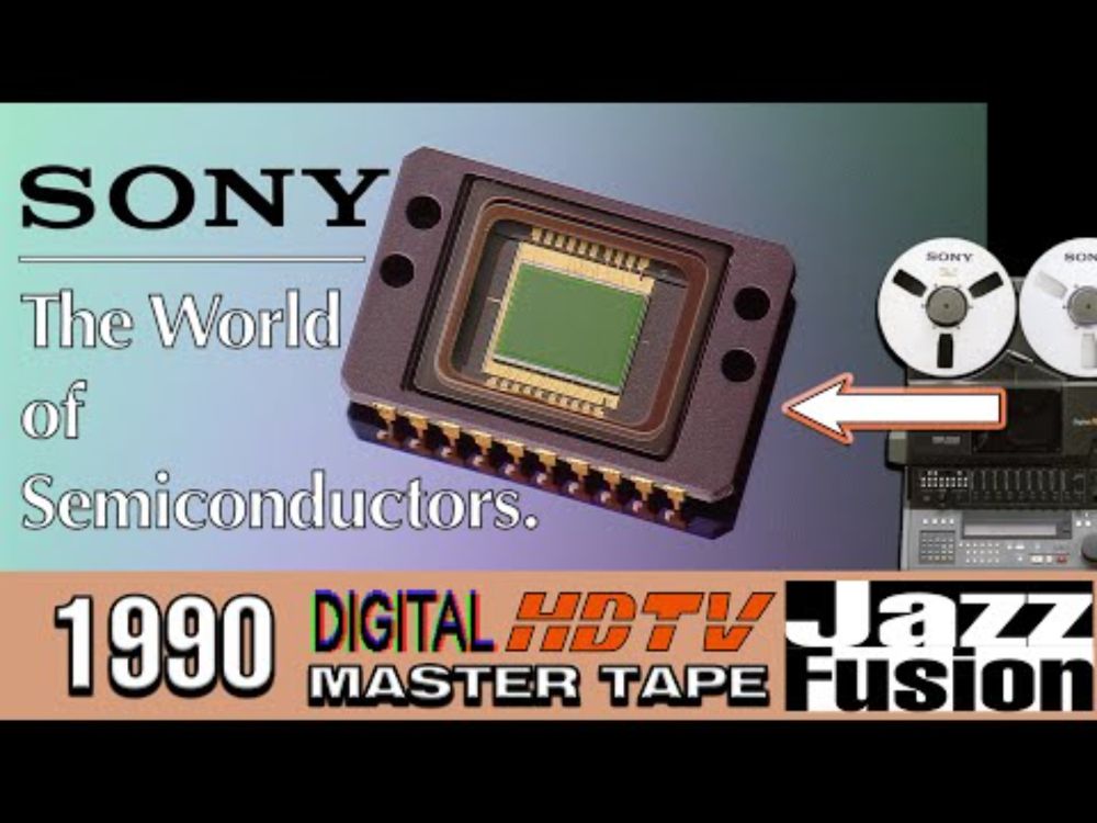 Welcome to Sony Semiconductor World (Feat. Genesis, Yuji Toriyama) (1990 Prototype HDTV 1035i Demo)