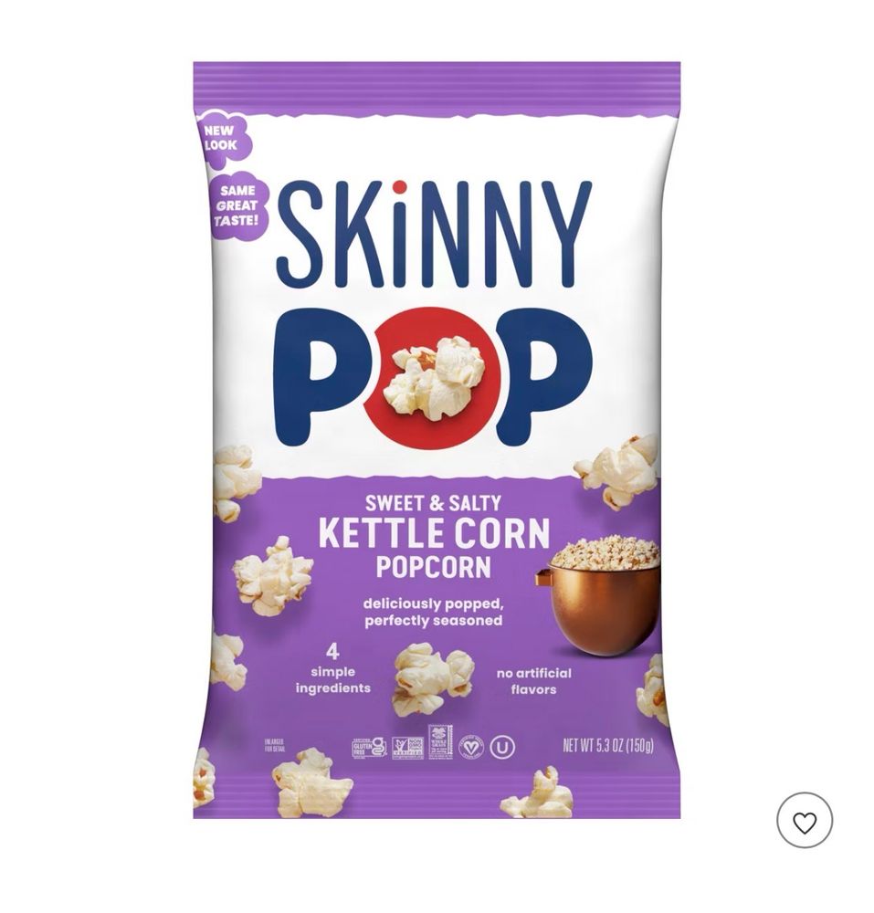 Photo of Skinny Pop kettle corn from a website 