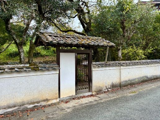 中江藤樹邸跡ってこの中？