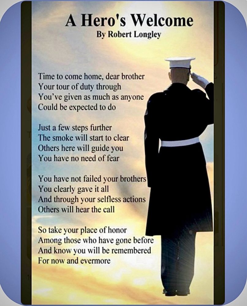 A Poem Honoring The Fallen Soldiers 