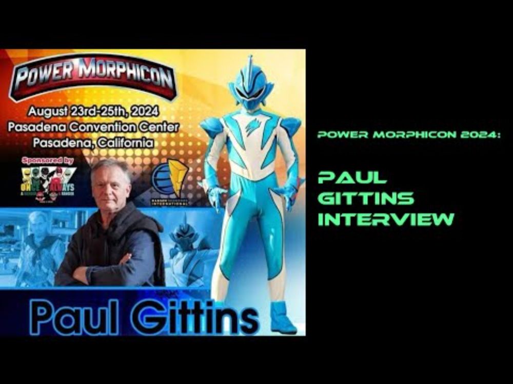 PMC 2024 - Paul Gittins (Power Rangers Jungle Fury Shark Spirit Ranger)