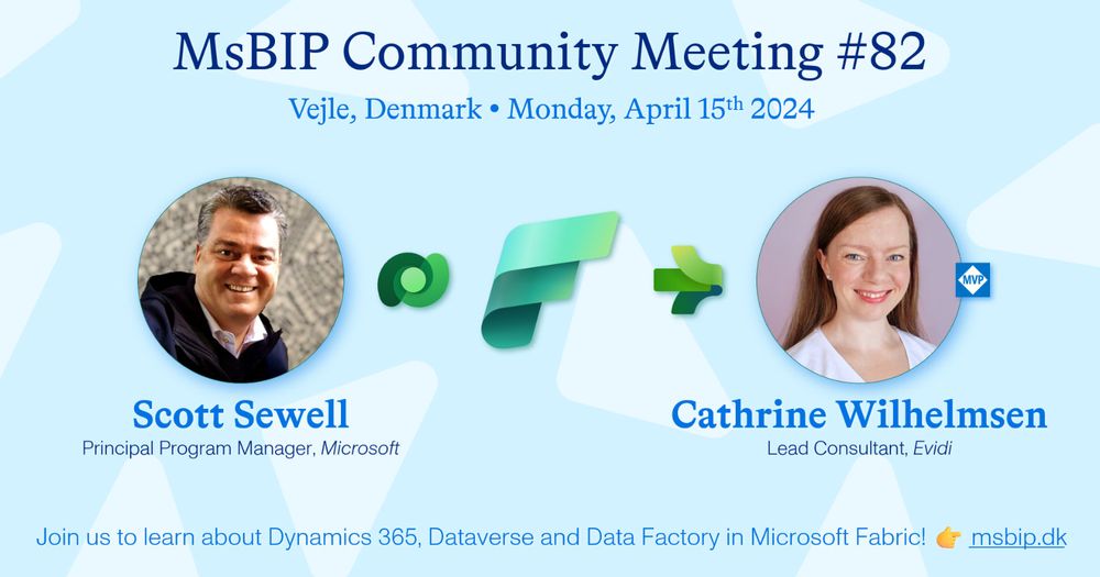 Speaking about Microsoft Fabric at MsBIP Denmark | Cathrine Wilhelmsen