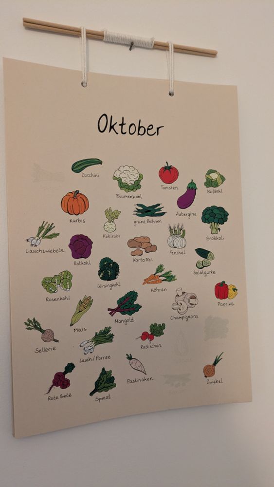 Gemüsekalender im Oktober 