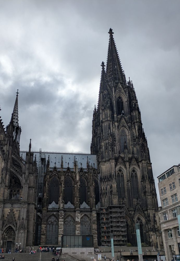 Blick auf den Kölner Dom 
