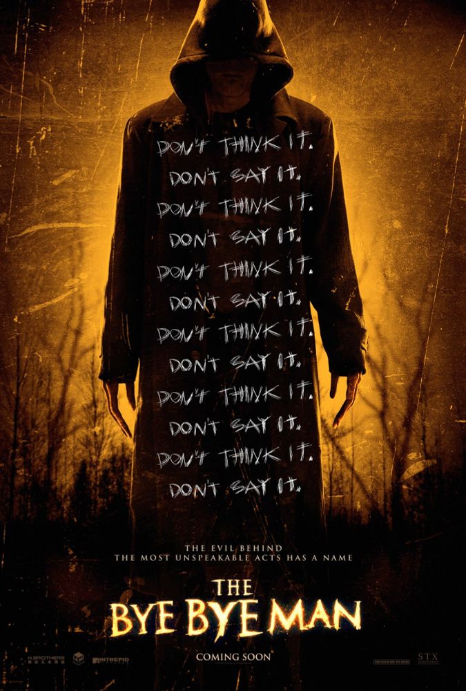 Movie poster for The Bye Bye Man.