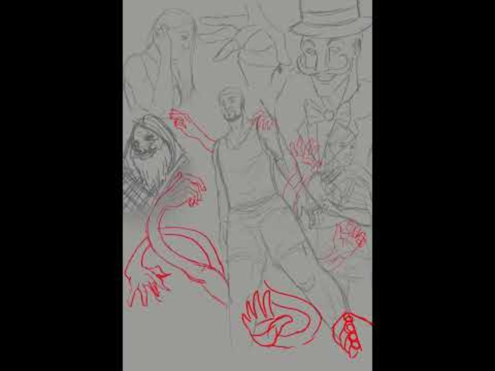 Samson Tuttle (NWG) Fanart Timelapse #speedpaint #digitalart