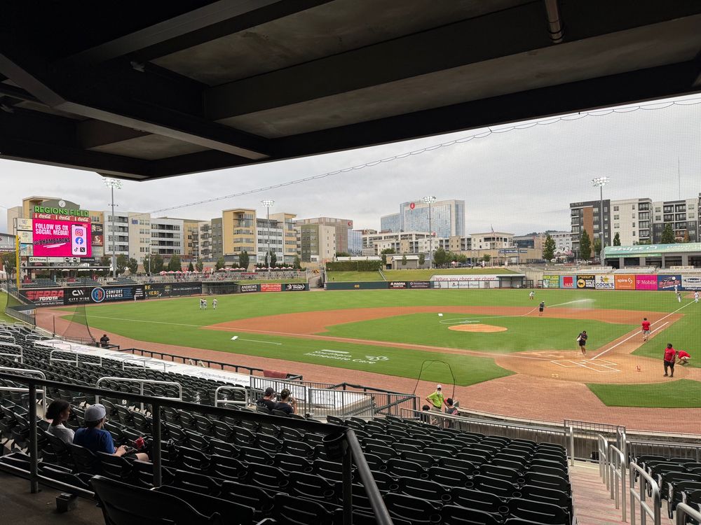 Regions Field, home of the Birmingham Barons 