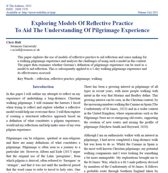 Screenshot of journal article