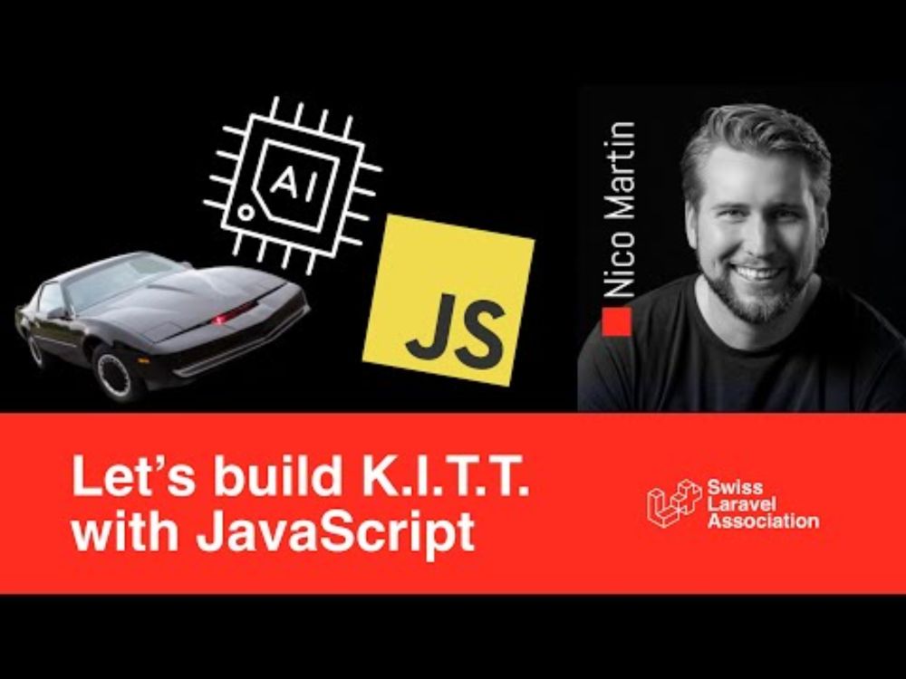 Build K.I.T.T. with JavaScript with Nico Martin