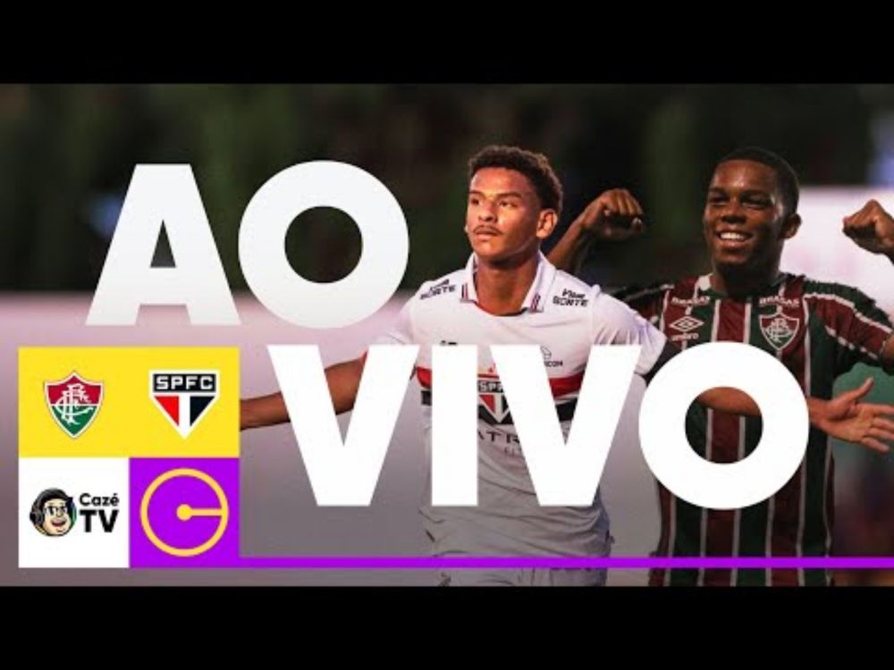 AO VIVO E COM IMAGENS: FLUMINENSE X SÃO PAULO | OITAVAS DE FINAL | COPINHA 2025