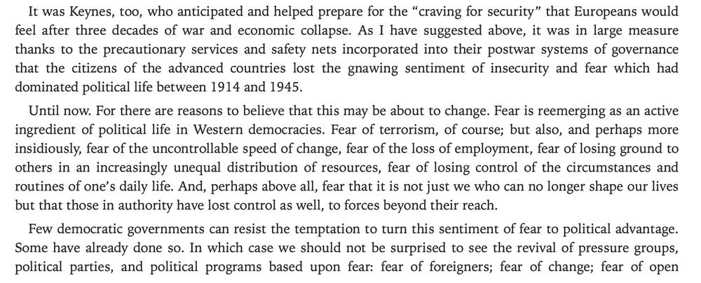 It was Keynes, too, who anticipated and helped prepare for the 