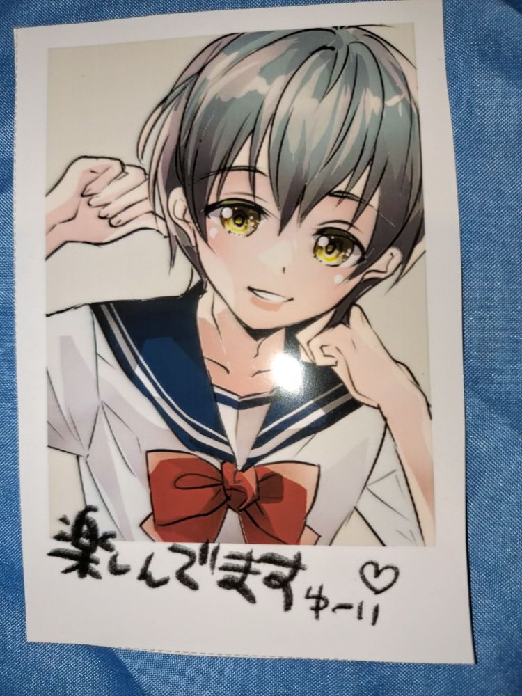 @mi-sago335.bsky.social
鶚さんの一次創作の「有為」くん。