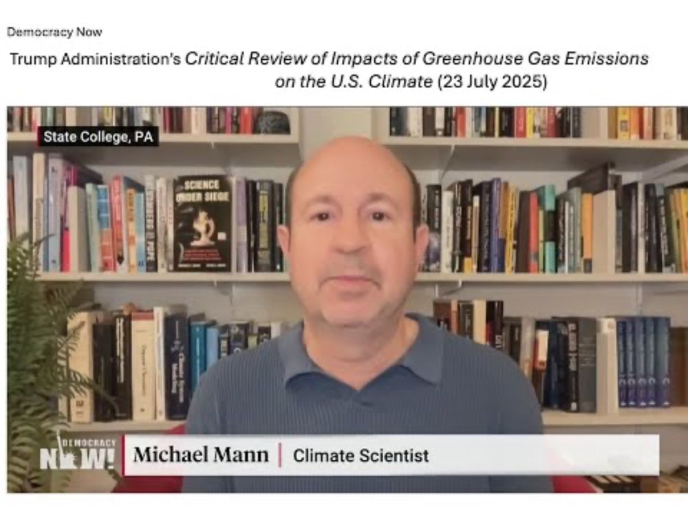 Michael Mann on the Greenhouse Gas Report -Trumped-up