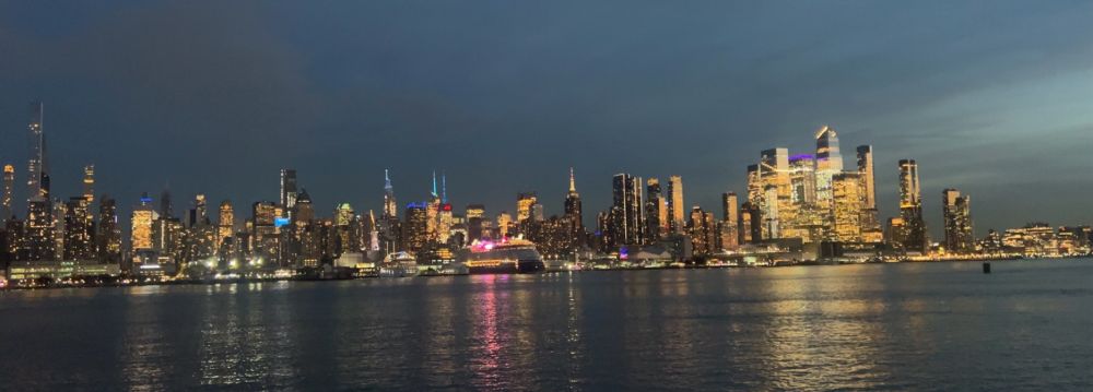 View of nyc skyline