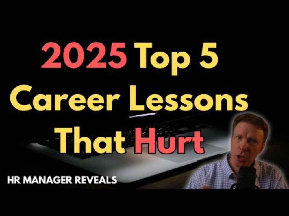 Top 5 Brutally Honest Career Lessons for 2025