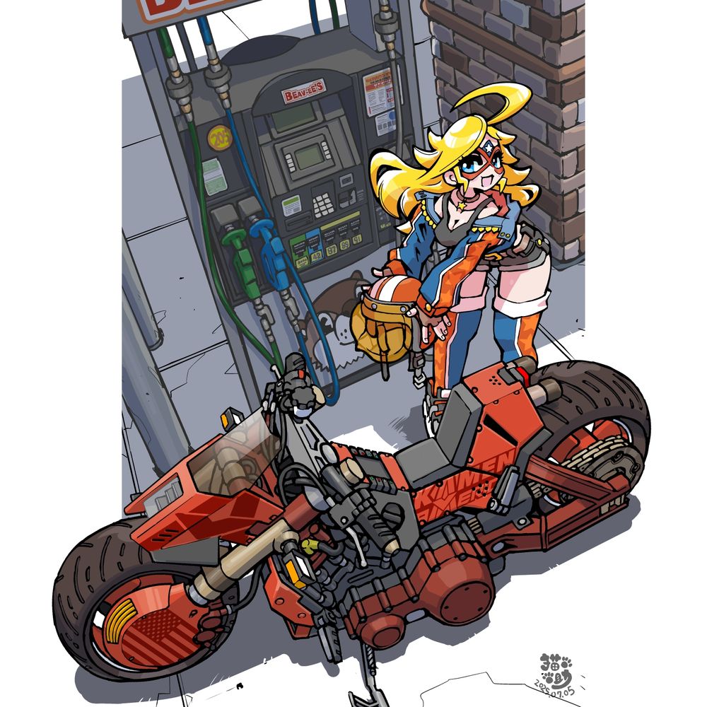 KAMEN☆AMERICA's Motorcycle