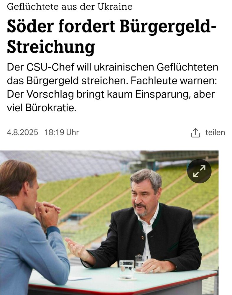 Markus Söder im Sommerinterview.