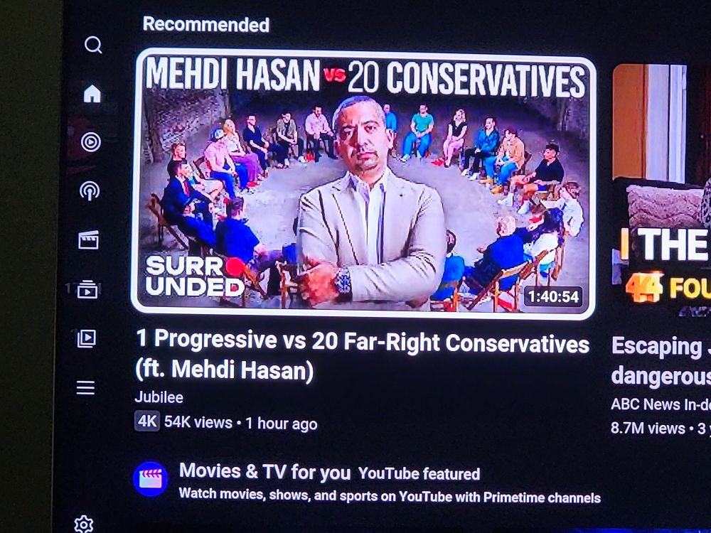 Mehdi Hasan versus twenty far-right conservatives on YouTube, Surrounded