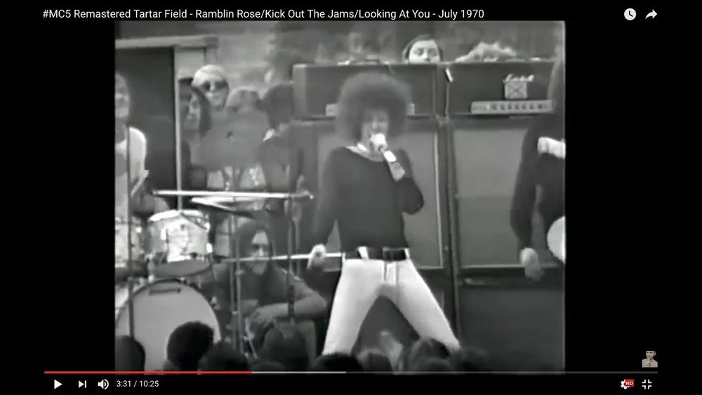 #MC5 Remastered Tartar Field - Ramblin Rose/Kick Out The Jams/Looking At You - July 1970