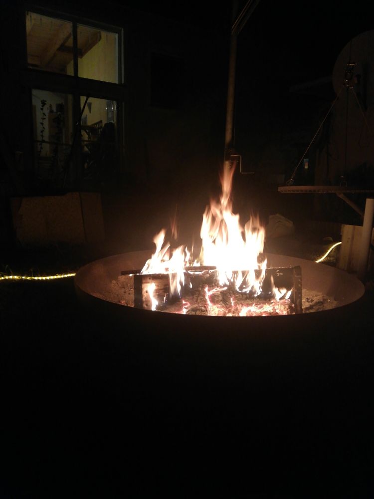 Lagerfeuer ,Feuerschale