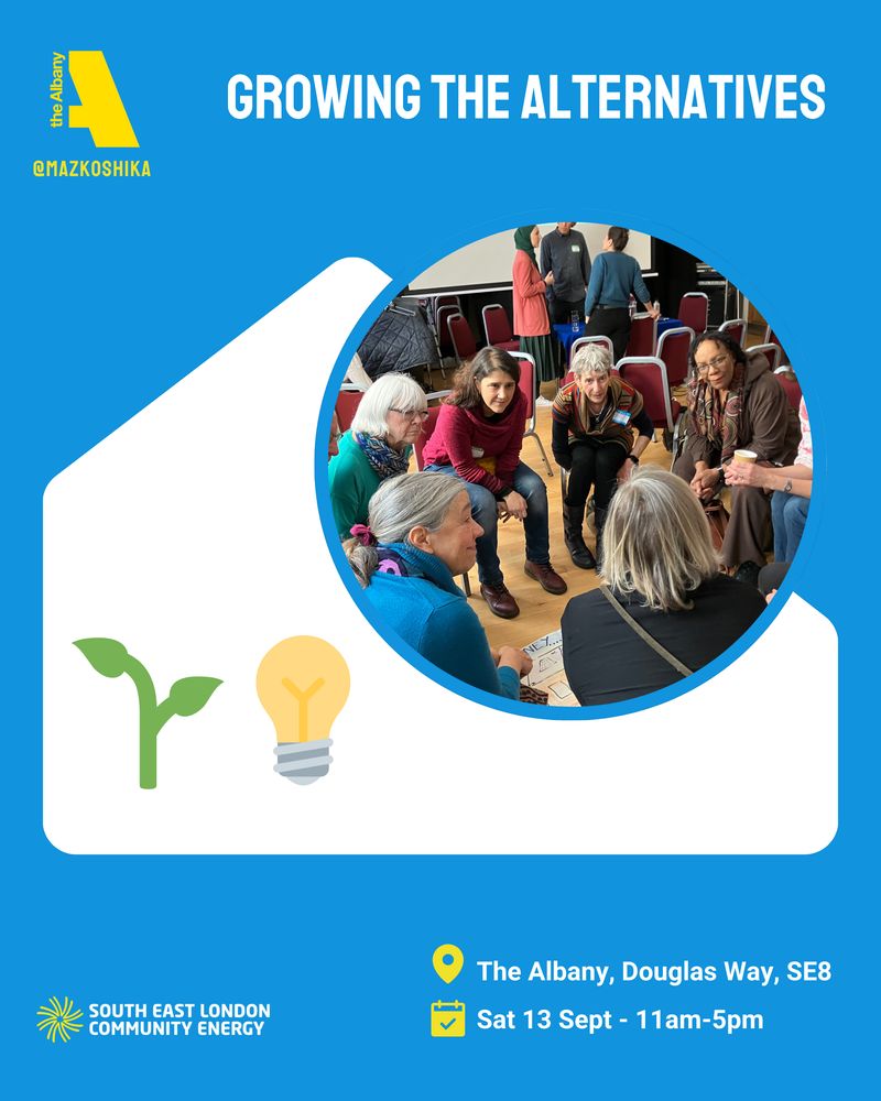 Growing the Alternatives on 13 September - climate event in SE London