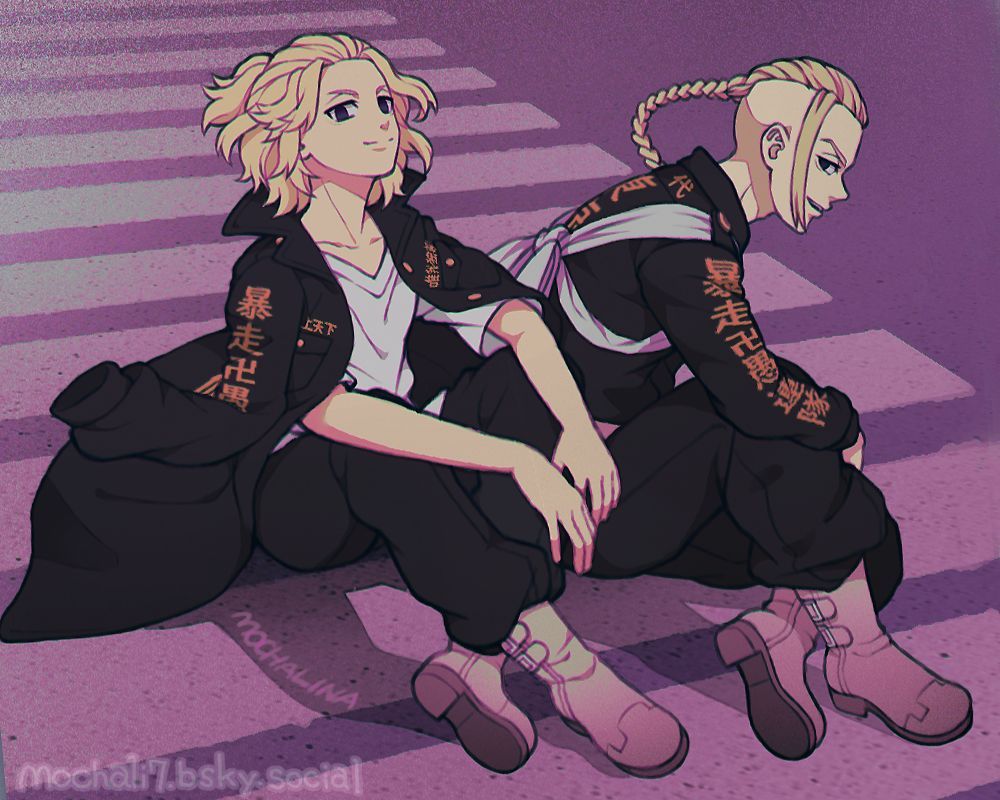 佐野万次郎＆龍宮寺堅 fanart