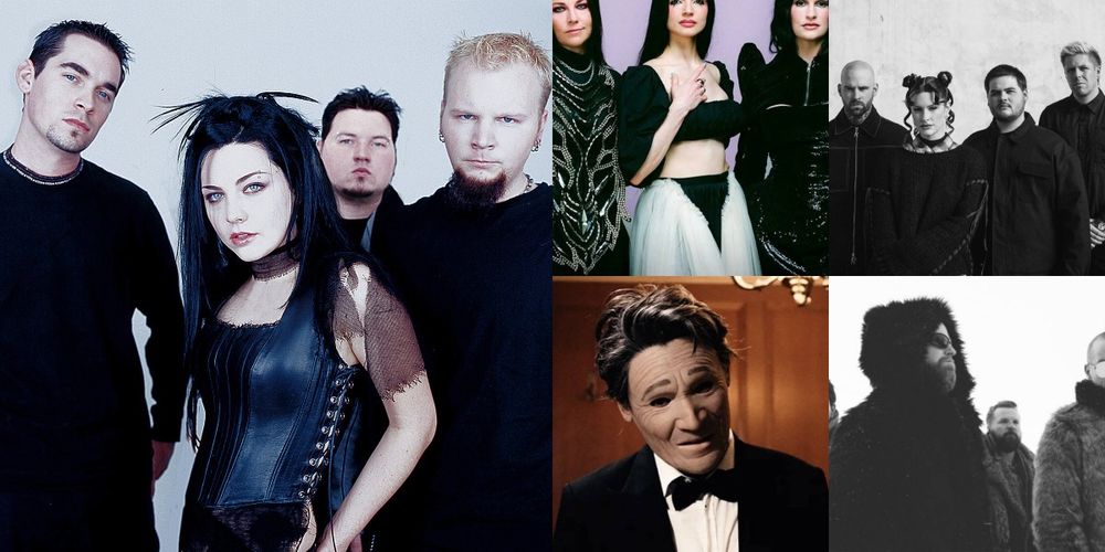 Evanescence Poppy, Amy Lee & Courtney LaPlante President Spiritbox Red