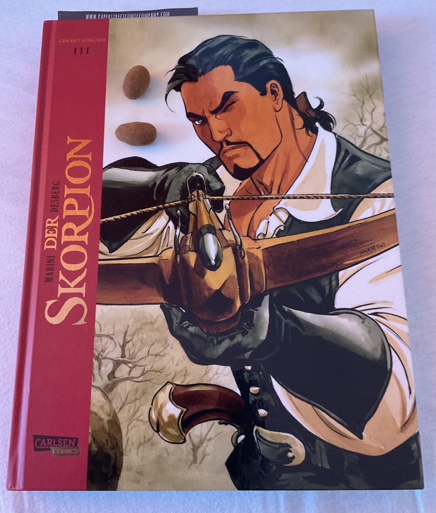 Zwei Zimtmandeln auf Der Skorpion, Comic