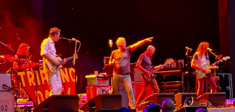 The band Tripping Daisy performing live