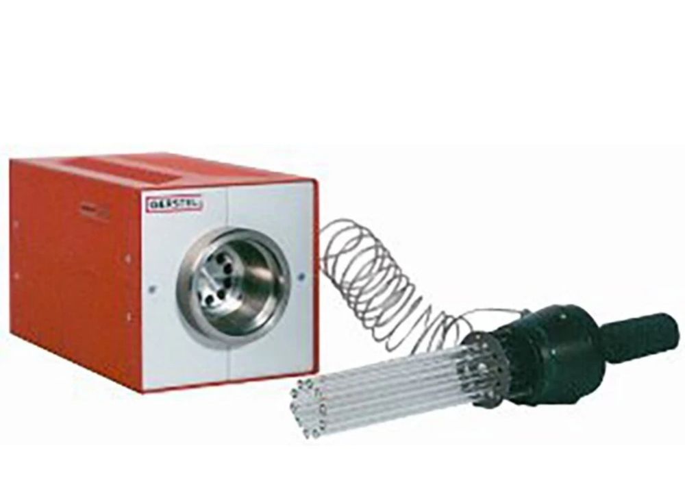 GETSTEL Tube Conditoner, red box with tube holder (fitted with 10 x TDS glass tubes)