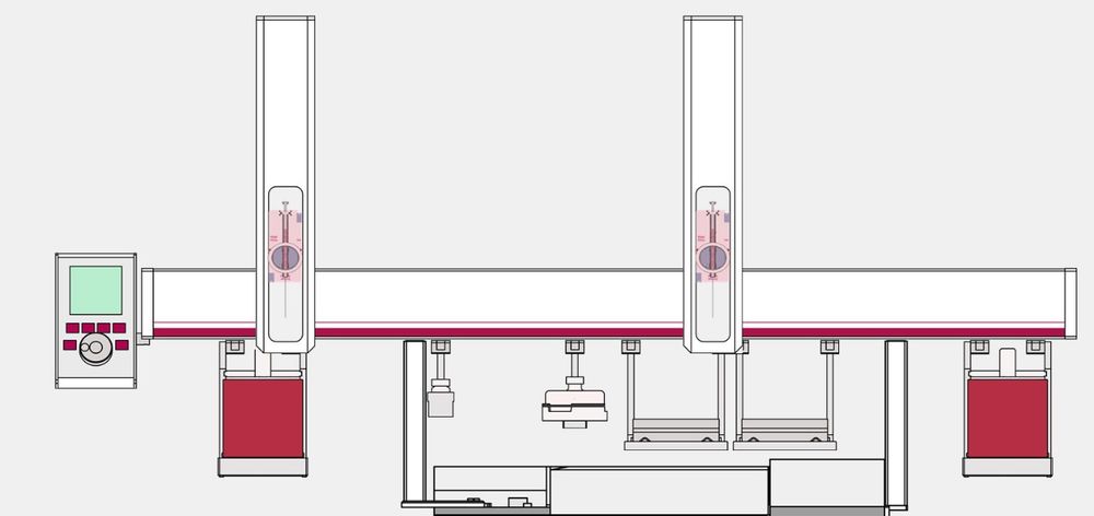 Metabolomics prep-station (rail based sampler with trays, wash stations and incubators) for just-in-time MOX-TMS GC-MS Metabolomics