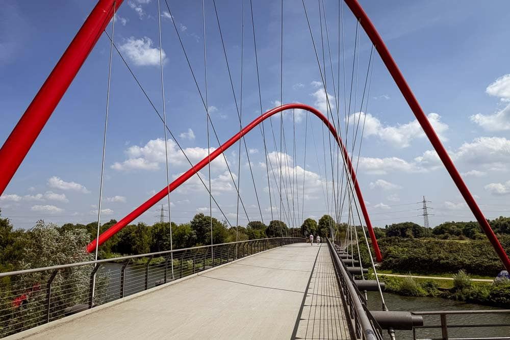 Kanalbrücke am Nordstern Park