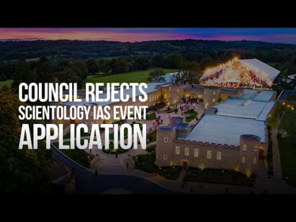 Council REJECTS Scientology IAS Event application!