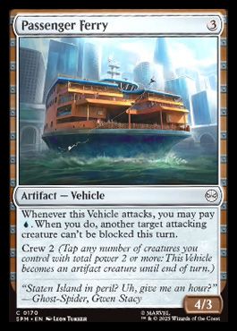 The Magic Card: Passenger Ferry