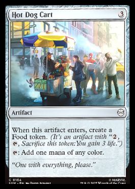 The Magic Card: Hot Dog Cart